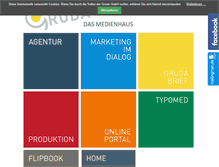 Tablet Screenshot of gruda.de